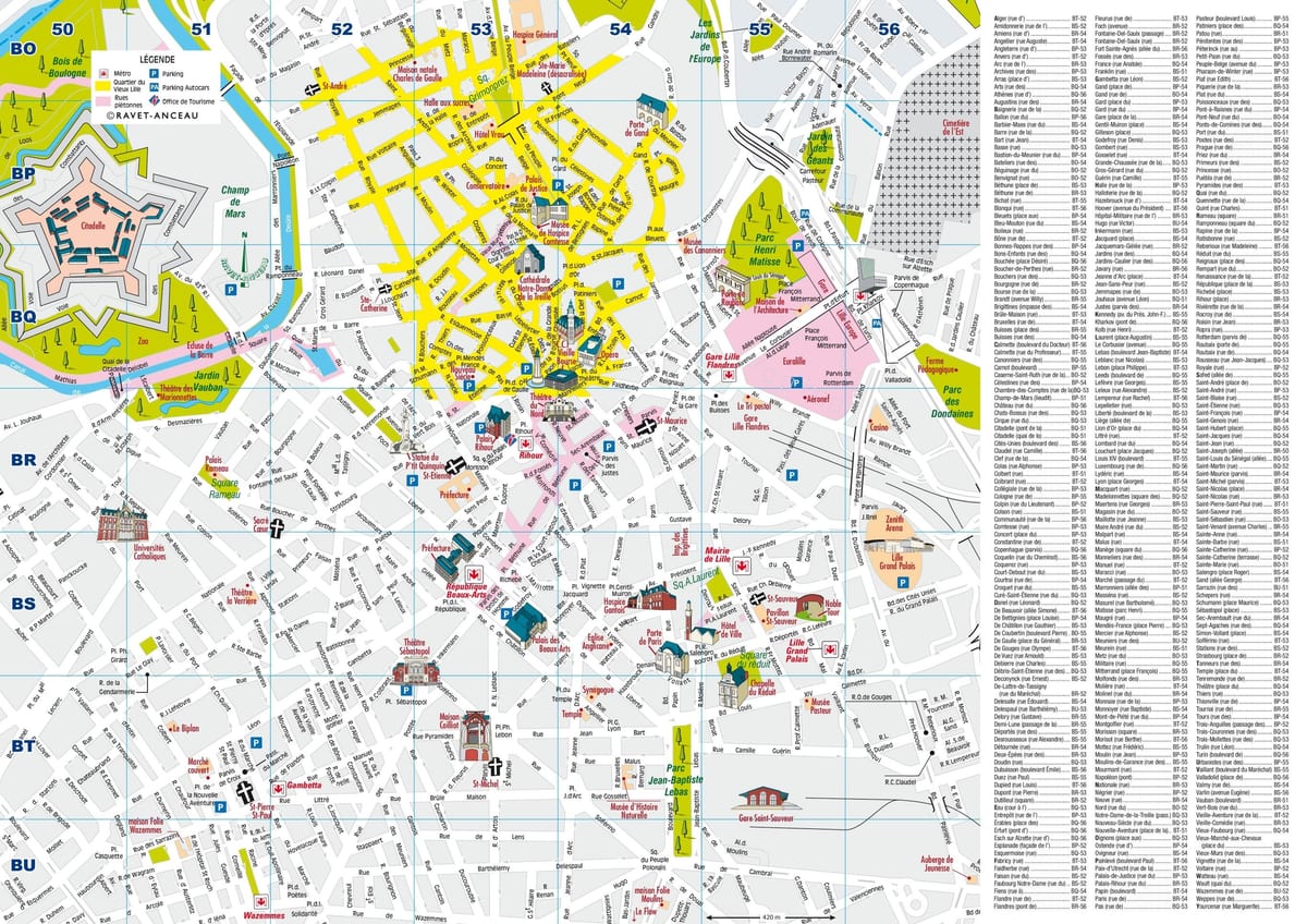 mapa Lisle miejsce